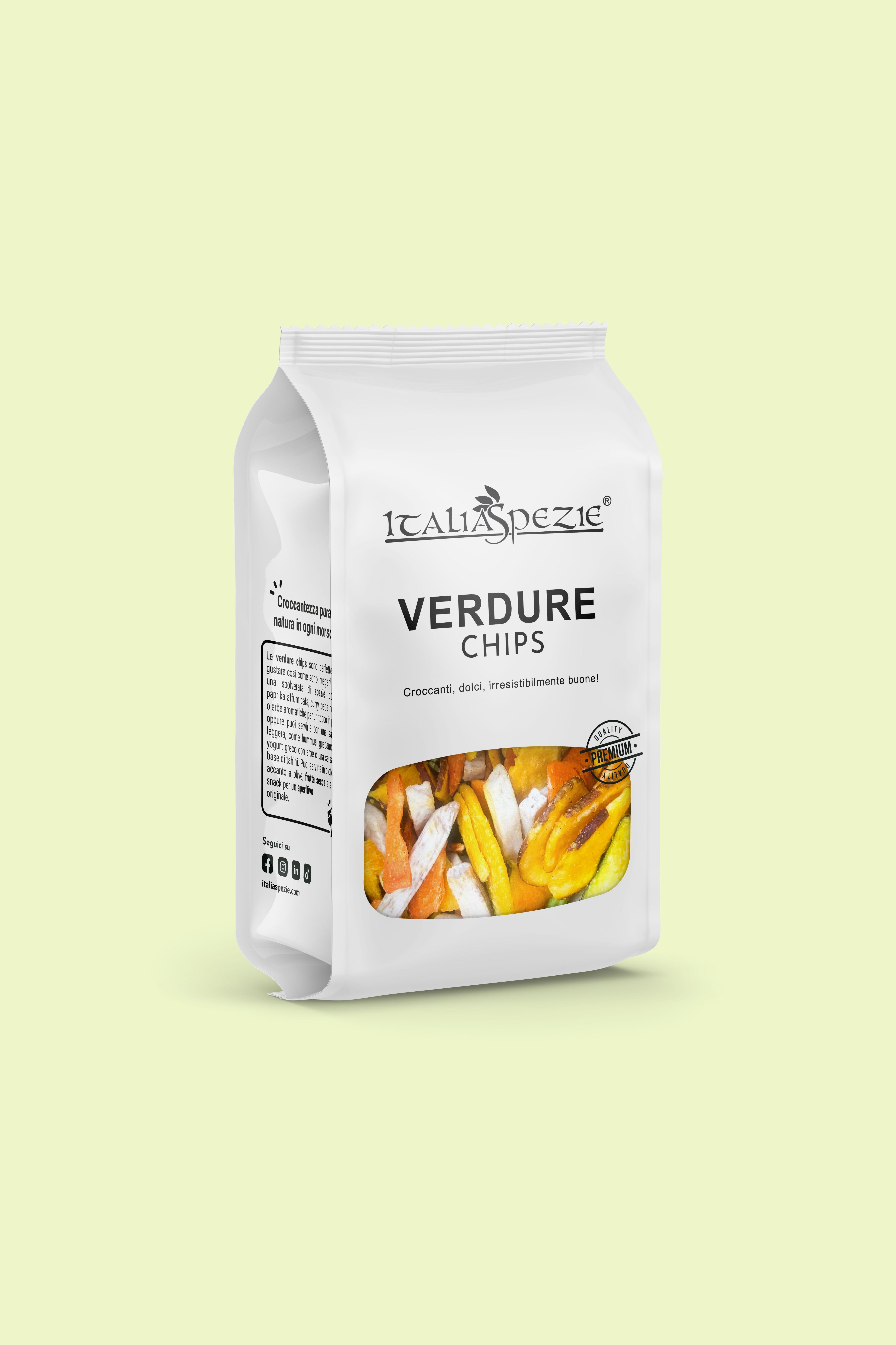 Chips di Verdure essiccate, croccanti classiche